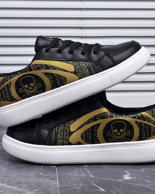 Plus Size Mode weiße Leder Damenschuhe - ellashop.store