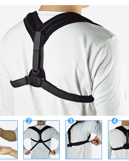 Medizinischer Schlüsselbein-Haltungskorrektor, unterer Rückenkorrekturgürtel für Kinder - ellashop.store