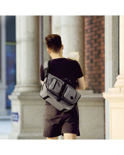 Wickel-Umhängetasche, große Messenger-Wickeltasche für Väter mit 17 Taschen - ellashop.store