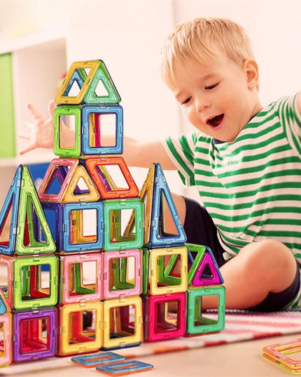 Magnetische Bausteine DIY Magnete Spielzeug für Kinder Designer Bau Set Geschenke für Kinder Spielzeug - ellashop.store