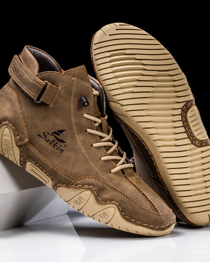 Octopus Herrenschuhe Grenzüberschreitende High-Top-Martin-Stiefeletten - ellashop.store