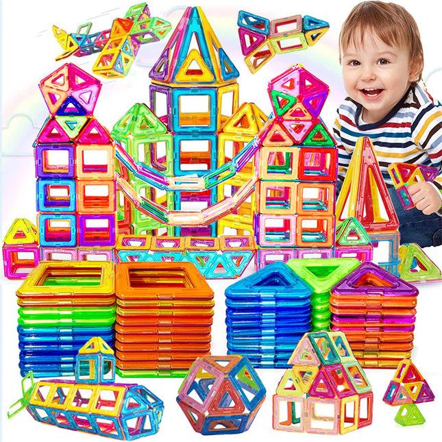 Magnetische Bausteine DIY Magnete Spielzeug für Kinder Designer Bau Set Geschenke für Kinder Spielzeug - ellashop.store