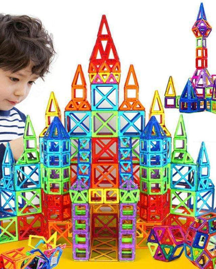 Magnetische Bausteine DIY Magnete Spielzeug für Kinder Designer Bau Set Geschenke für Kinder Spielzeug - ellashop.store