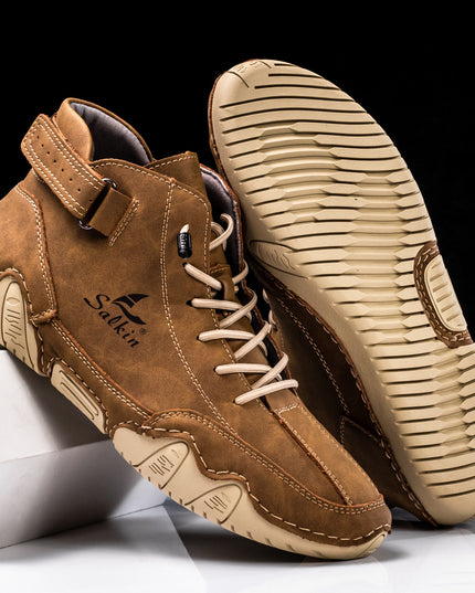 Octopus Herrenschuhe Grenzüberschreitende High-Top-Martin-Stiefeletten - ellashop.store