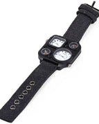 Black With White Surface