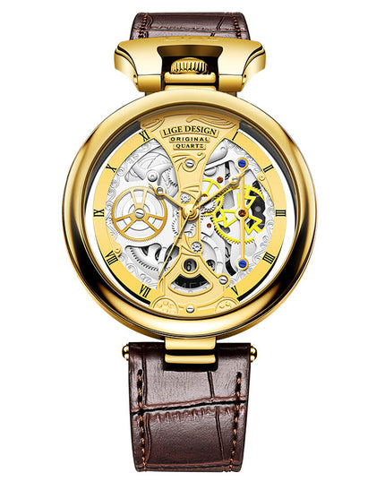 Herrenuhr, modische, wasserdichte Armbanduhr - ellashop.store