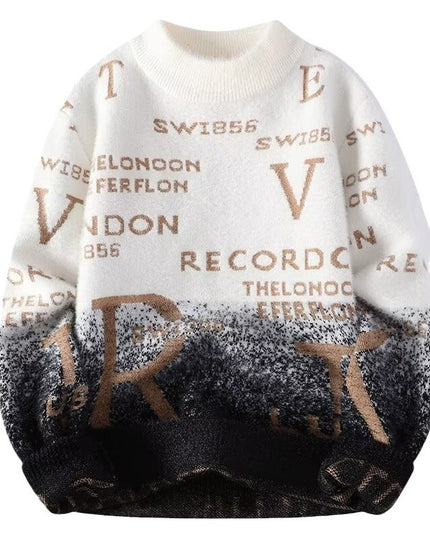 Halber Rollkragenpullover Einfacher hübscher Pullover Sweat - ellashop.store