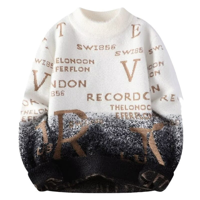 Halber Rollkragenpullover Einfacher hübscher Pullover Sweat - ellashop.store