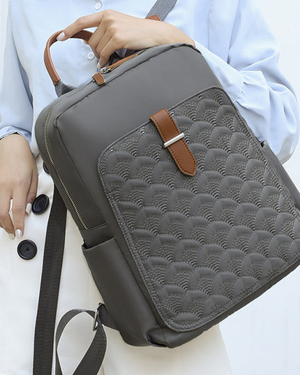 Neu Mode Retro Fisch Muster Einfache Rucksack Große Kapazität - ellashop.store