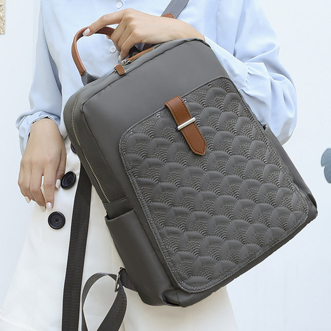 Neu Mode Retro Fisch Muster Einfache Rucksack Große Kapazität - ellashop.store