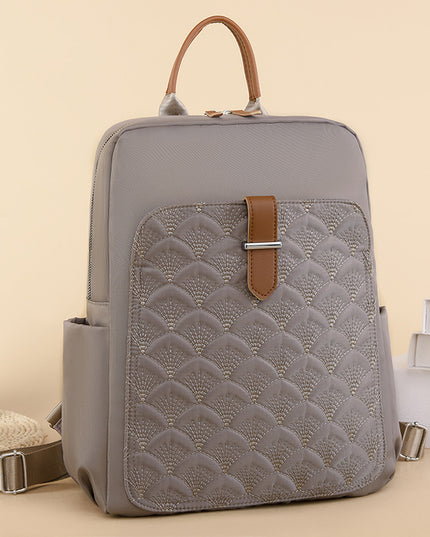 Neu Mode Retro Fisch Muster Einfache Rucksack Große Kapazität - ellashop.store