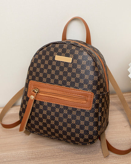 Lässiger Rucksack mit dekorativem Punktmuster und Pailletten für Damen - ellashop.store