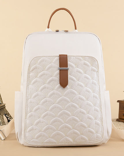 Neu Mode Retro Fisch Muster Einfache Rucksack Große Kapazität - ellashop.store