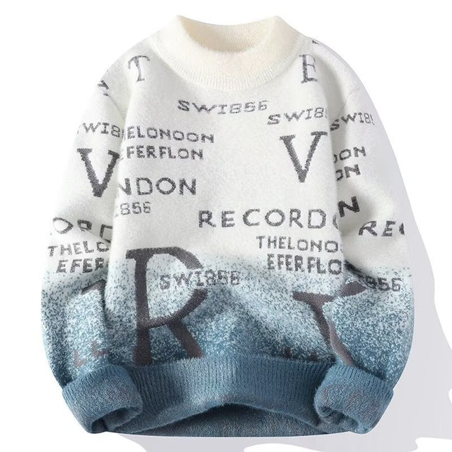 Halber Rollkragenpullover Einfacher hübscher Pullover Sweat - ellashop.store