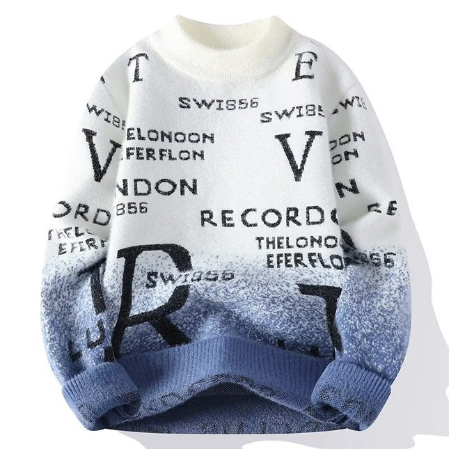 Halber Rollkragenpullover Einfacher hübscher Pullover Sweat - ellashop.store