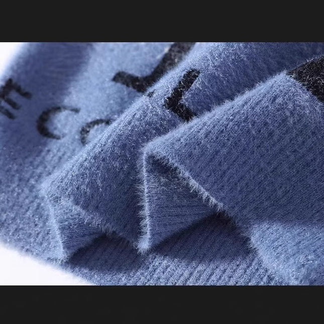 Halber Rollkragenpullover Einfacher hübscher Pullover Sweat - ellashop.store