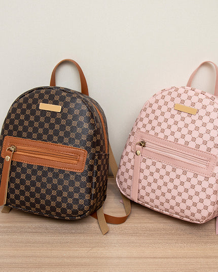 Lässiger Rucksack mit dekorativem Punktmuster und Pailletten für Damen - ellashop.store