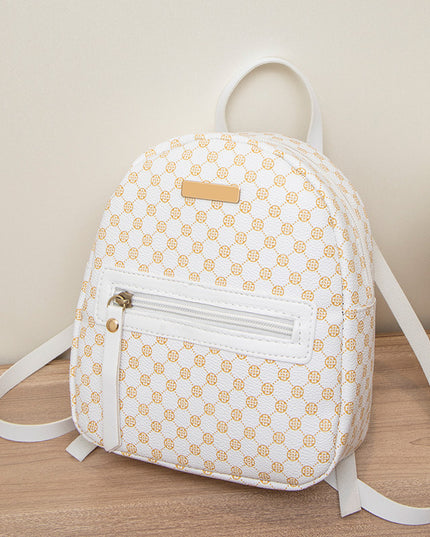 Lässiger Rucksack mit dekorativem Punktmuster und Pailletten für Damen - ellashop.store