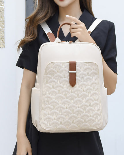 Neu Mode Retro Fisch Muster Einfache Rucksack Große Kapazität - ellashop.store