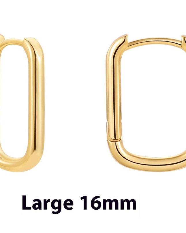 Women's Simple Hollow Five-pointed Star Heart Earrings - ellashop.store