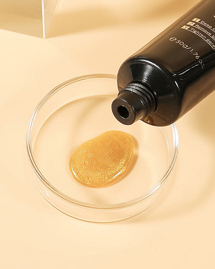 Feuchtigkeitsspendende Abreißmaske mit Goldfolie und Schneckenmotiv - ellashop.store