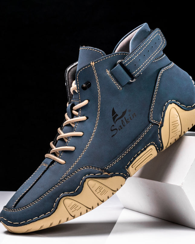 Octopus Herrenschuhe Grenzüberschreitende High-Top-Martin-Stiefeletten - ellashop.store