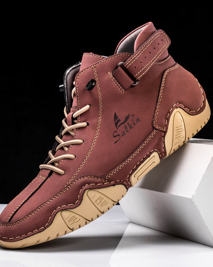 Octopus Herrenschuhe Grenzüberschreitende High-Top-Martin-Stiefeletten - ellashop.store