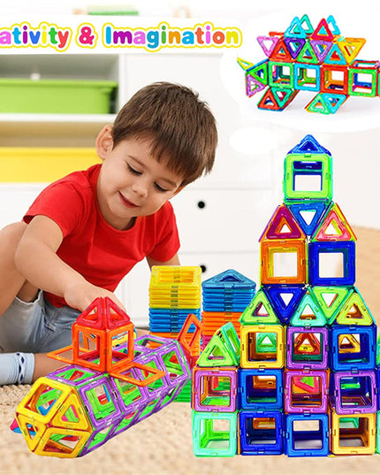 Magnetische Bausteine DIY Magnete Spielzeug für Kinder Designer Bau Set Geschenke für Kinder Spielzeug - ellashop.store