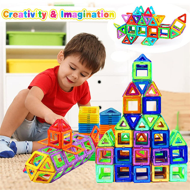 Magnetische Bausteine DIY Magnete Spielzeug für Kinder Designer Bau Set Geschenke für Kinder Spielzeug - ellashop.store