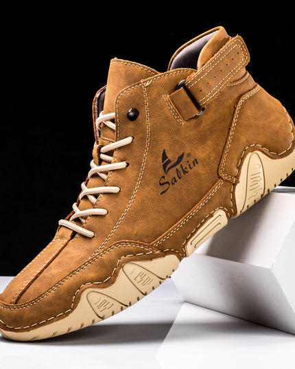 Octopus Herrenschuhe Grenzüberschreitende High-Top-Martin-Stiefeletten - ellashop.store