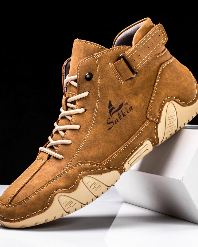 Octopus Herrenschuhe Grenzüberschreitende High-Top-Martin-Stiefeletten - ellashop.store