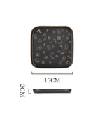 6 Inch Square Plate Type C