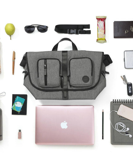 Wickel-Umhängetasche, große Messenger-Wickeltasche für Väter mit 17 Taschen - ellashop.store