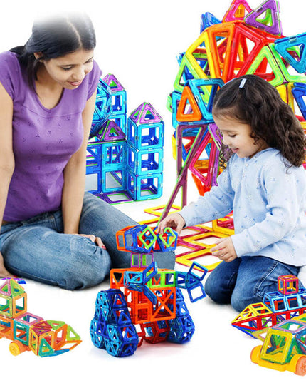 Magnetische Bausteine DIY Magnete Spielzeug für Kinder Designer Bau Set Geschenke für Kinder Spielzeug - ellashop.store