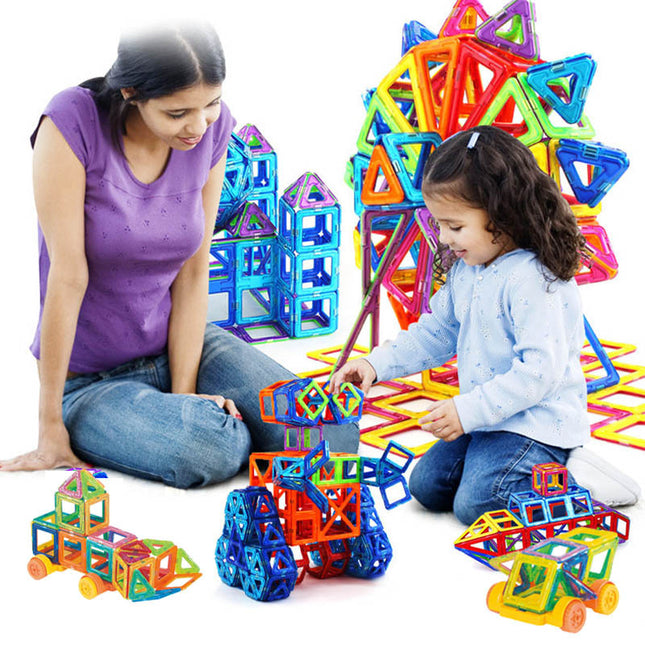 Magnetische Bausteine DIY Magnete Spielzeug für Kinder Designer Bau Set Geschenke für Kinder Spielzeug - ellashop.store
